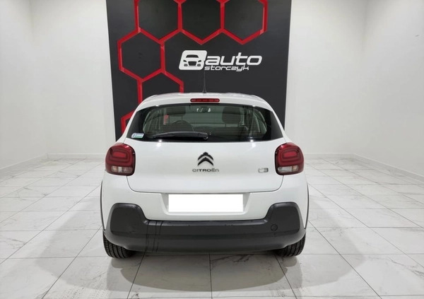 Citroen C3 cena 22700 przebieg: 109000, rok produkcji 2017 z Racibórz małe 232